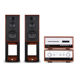 Linton + Stands & Leak Stereo 230 + CDT - Wharfedale